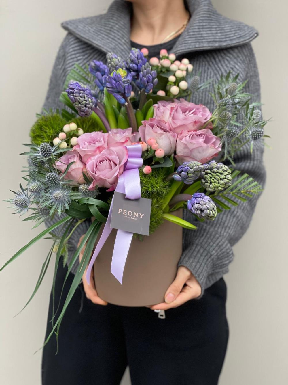 Mor Sümbül Aranjman